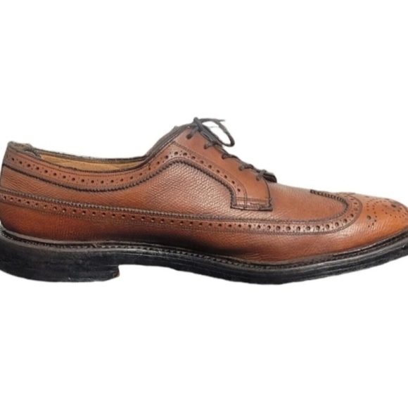 Vintage Florsheim Imperial V Cleat Men’s Shoes Size 10 1/2 C SB1 - Picture 7 of 13